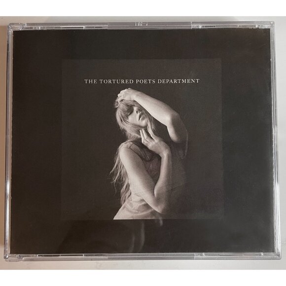 TAYLOR SWIFT  | THE TORTURED POETS DEPARTMENT: THE BLACK DOG 17 TRACK CD DELUXE - Picture 1 of 5